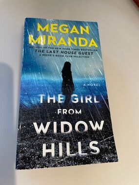 Megan Miranda "The Girl From Widow Hills" - Blue & Black Cover